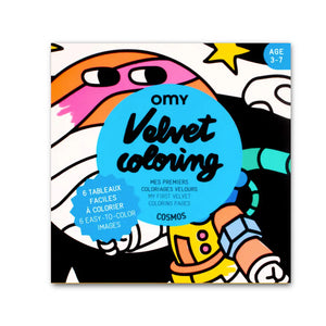 OMY Velvet Coloring – Cosmos | Celestial Art Activity Book