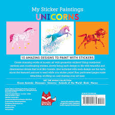 My Sticker Paintings: Unicorn