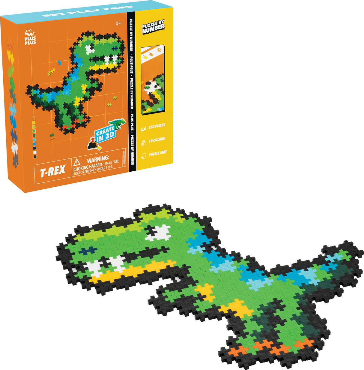 Puzzle by Number - 250 pc T-Rex