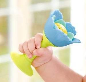 Rattle & Teether Blue