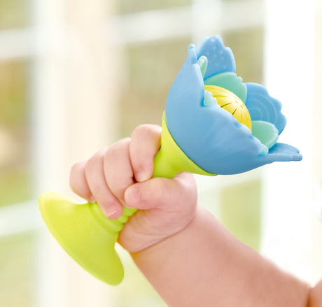 Rattle & Teether Blue