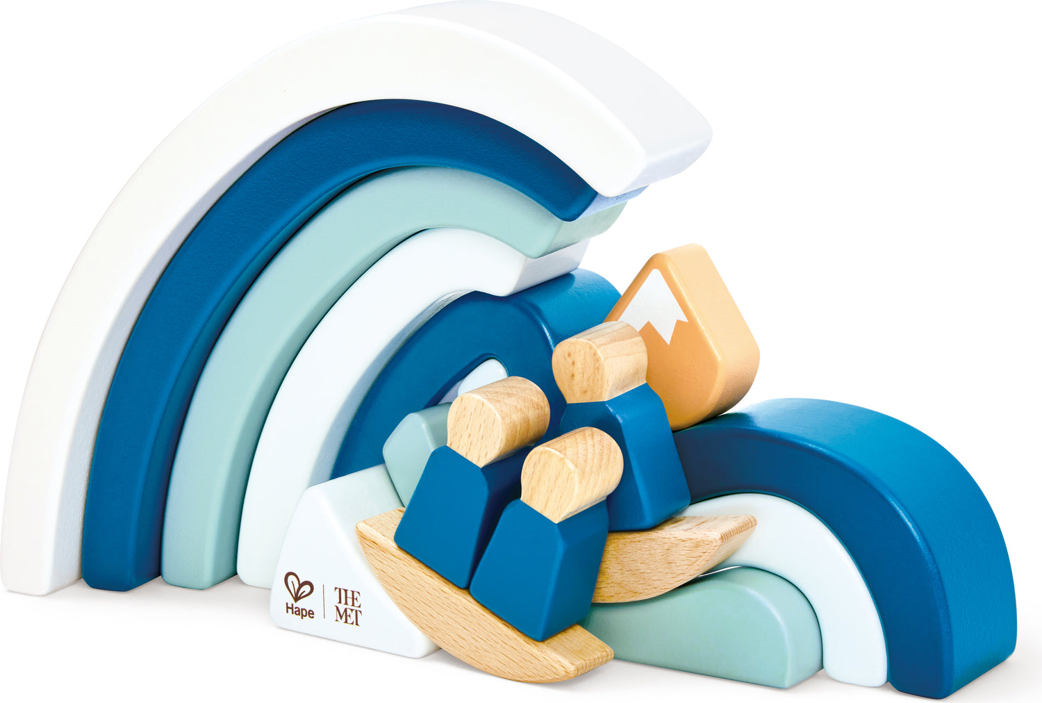 Hokusai Great Wave Blocks - Gingerbread House Toys