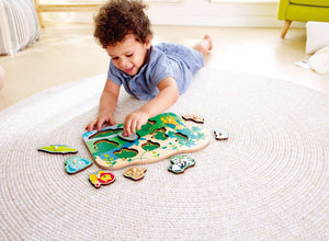 Wild Animals Peg Puzzle