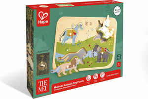 Majestic Animals Peg Puzzle