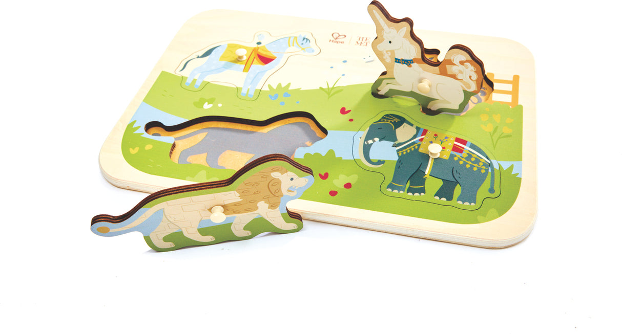 Majestic Animals Peg Puzzle