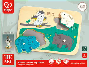 Animal Friends Peg Puzzle