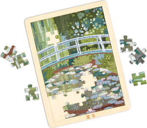 Monet Water-Lily Garden Puzzle