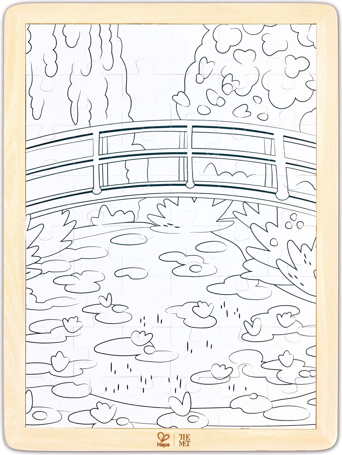 Monet Water-Lily Garden Puzzle