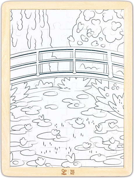 Monet Water-Lily Garden Puzzle