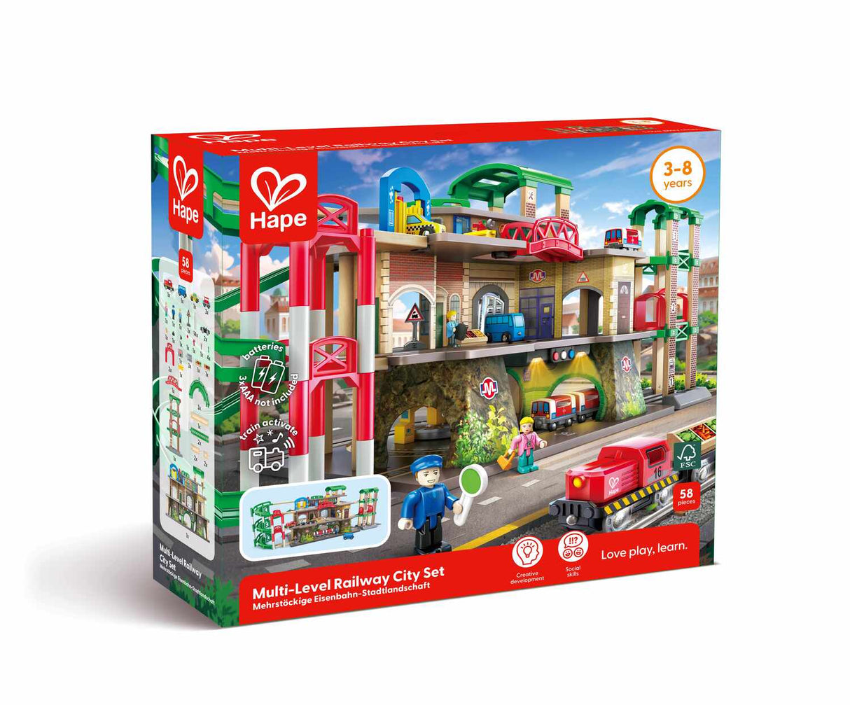 Multi-Level Railway City Set (DS)