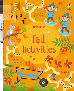 Wipe-Clean Fall Activities