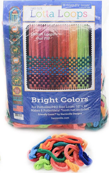 Lotta Loops Bright Colors (PRO size loom)
