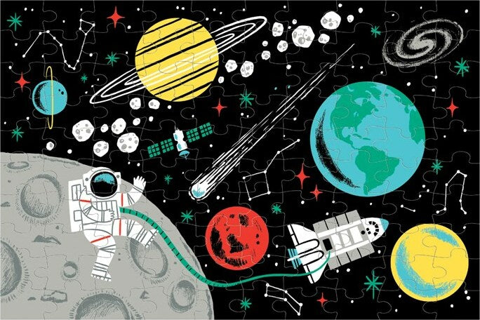 Outer Space Glow-in-the-Dark Puzzle