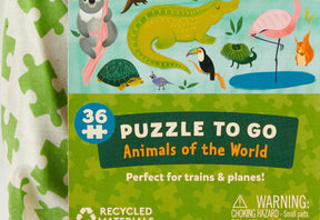 Animals Of The World Puzzle to Go