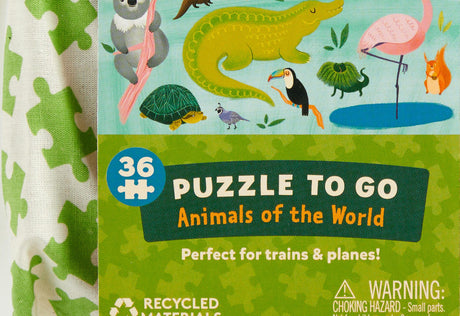 Animals Of The World Puzzle to Go