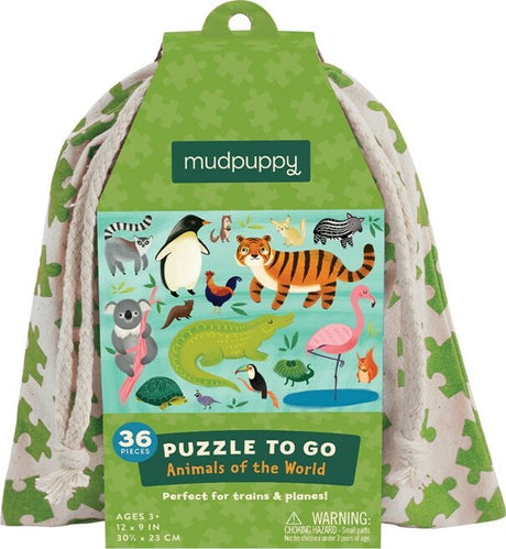 Animals Of The World Puzzle to Go