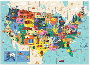 Map of the U.S.A. Puzzle