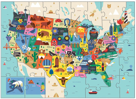 Map of the U.S.A. Puzzle