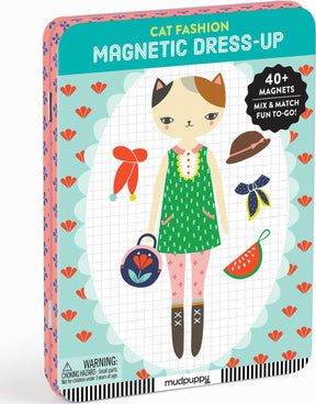 Cat Fashion Magnetic Figures