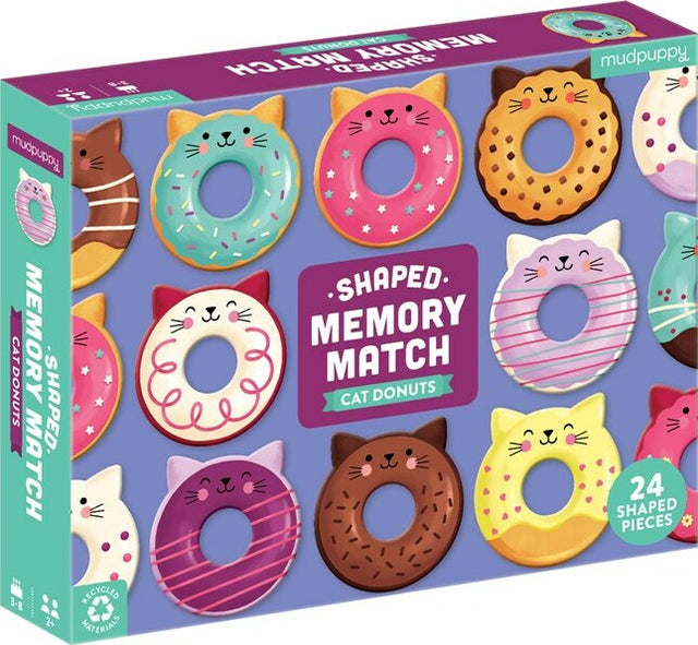 Cat Donuts Shaped Memory Match