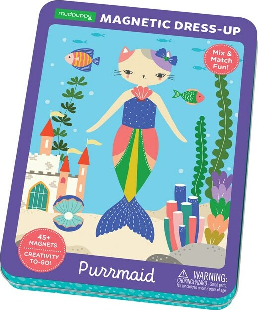 mermaid magnetic dress up Amazon.com: TS Shure by Bendon Mermaids Sea Life 40-Piece Wooden Magnetic  Dress Up Doll 50460 : Toys & Games