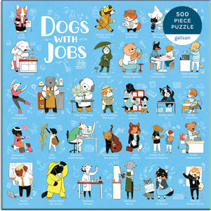 Dogs With Jobs 500 Piece Puzzle