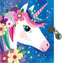 Unicorn Locked Diary