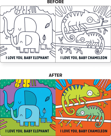I Love You, Baby Color Magic Bath Book