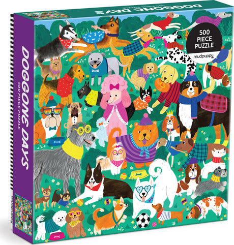 Doggone Days 500 Piece Family Puzzle