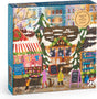 Joy Laforme Merry Market 1000 Piece Foil Puzzle in a Square Box