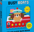 Busy Boats Color Magic Bath Book