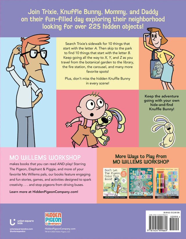 Where's Knuffle Bunny?: An A-to-Z Search-and-Find Book
