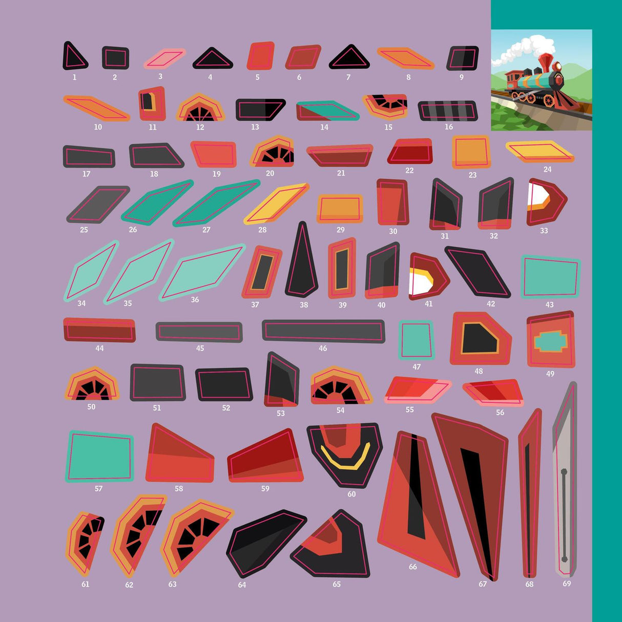 Paint by Sticker Kids: Trucks, Trains & More: Create 10 Pictures One Sticker at a Time!