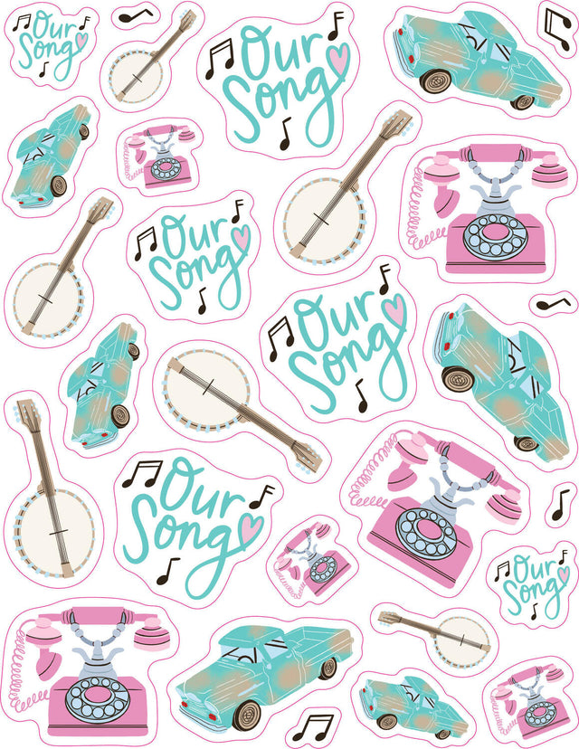 Unofficial Taylor Swift Eras (The Sticker Version): 1,100 Stickers, 11 Eras, and More!