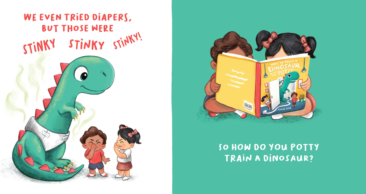 How to Potty Train a Dinosaur