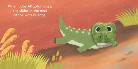 Baby Alligator: Finger Puppet Book