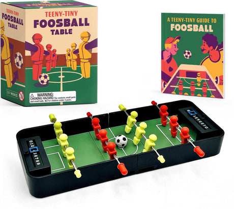 Teeny-Tiny Foosball Table: Let's Roll!