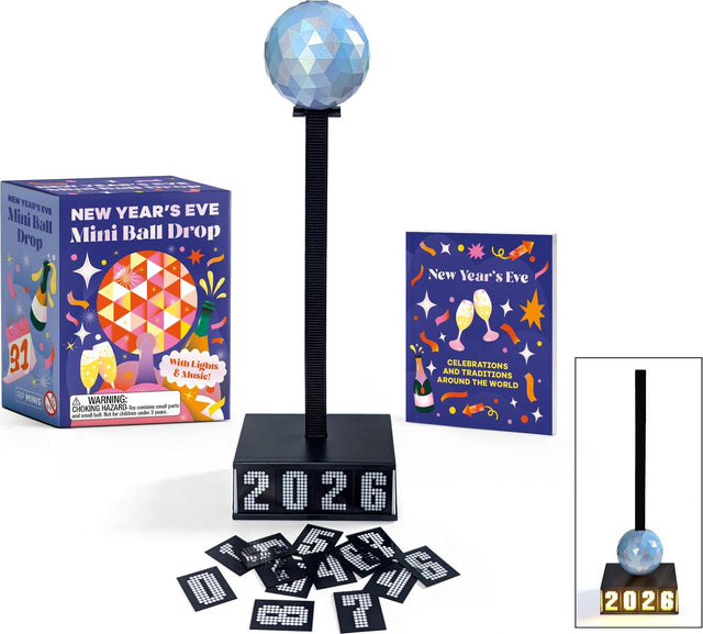 New Year's Eve Mini Ball Drop: With Lights & Music!