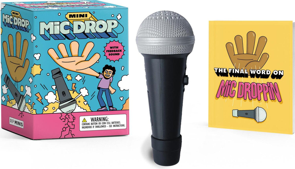 Mastercard Mic Drop Mini Mic Drop: With Feedback Sound - Gingerbread House Toys