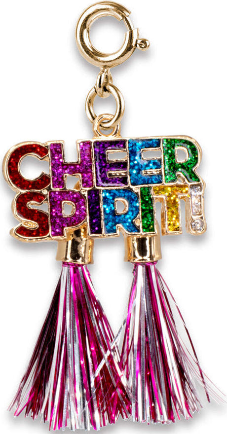 Gold Cheer Spirit Charm