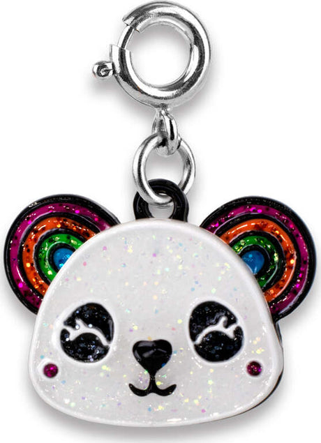 Rainbow Panda Charm