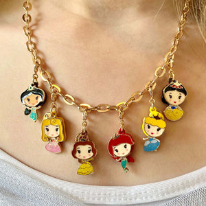 Gold Swivel Jasmine Charm