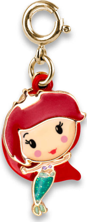 Gold Swivel Ariel Charm
