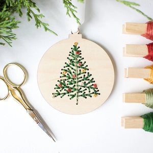 Christmas Tree Embroidery