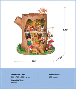 Fairytale Tree House DIY Miniature