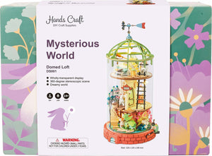 DIY Dollhouse Miniature House Kit - Domed Loft