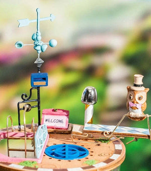 DIY Dollhouse Miniature House Kit - Bloomy House