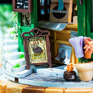DIY Dollhouse Miniature - Magical Café