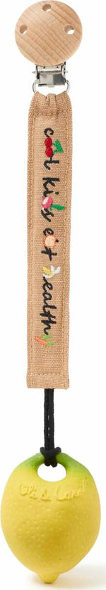 OLI&CAROL Lemon Mini Doudou-Teether