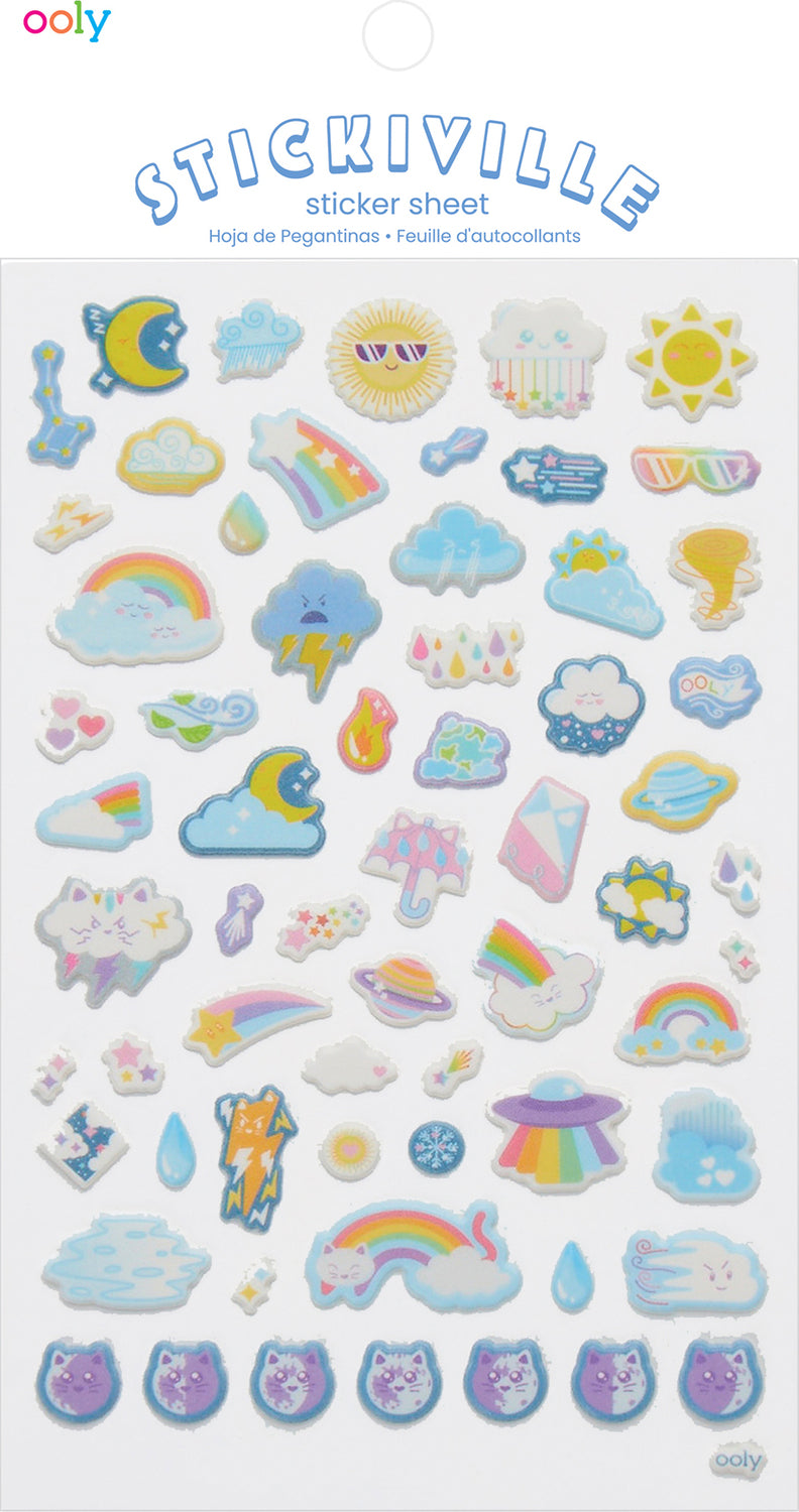 Stickiville Skinny - Weather Pals (1 Sheet